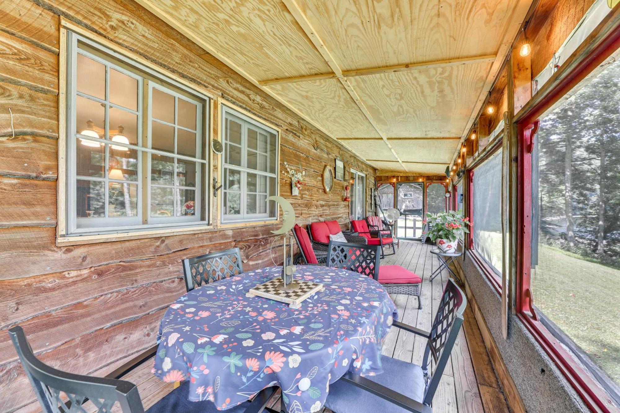 Charming Parsons Cabin With Grill On The Cheat River Bagian luar foto