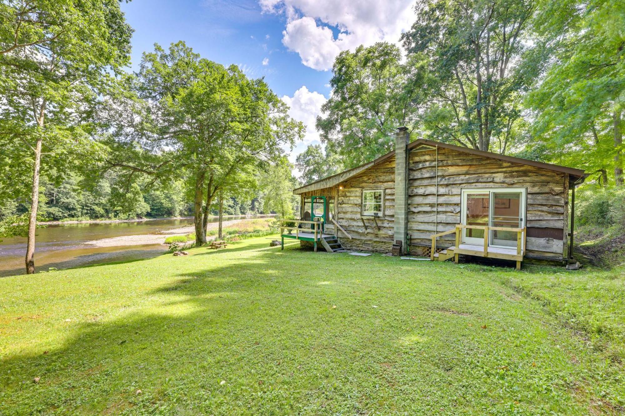 Charming Parsons Cabin With Grill On The Cheat River Bagian luar foto