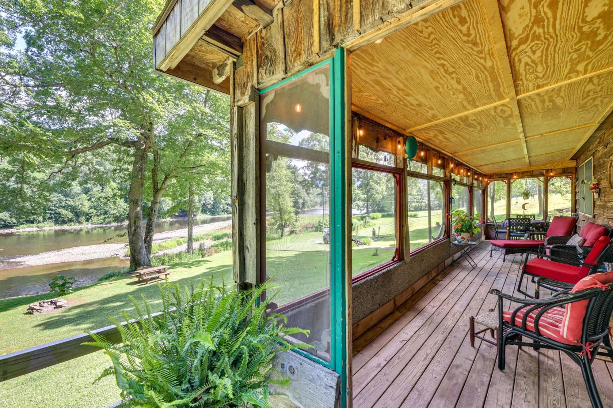 Charming Parsons Cabin With Grill On The Cheat River Bagian luar foto