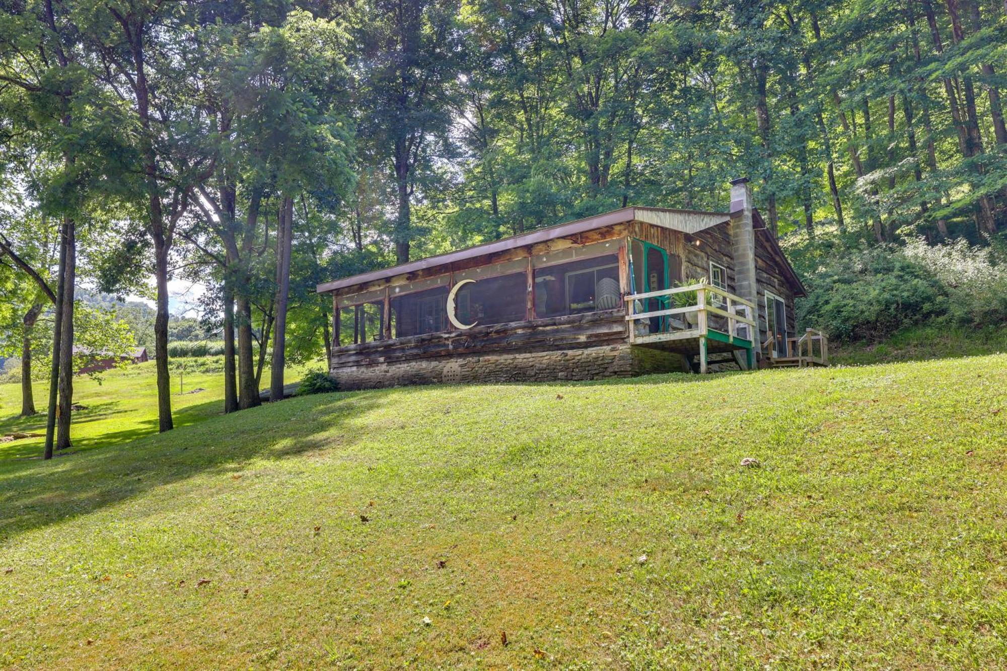 Charming Parsons Cabin With Grill On The Cheat River Bagian luar foto