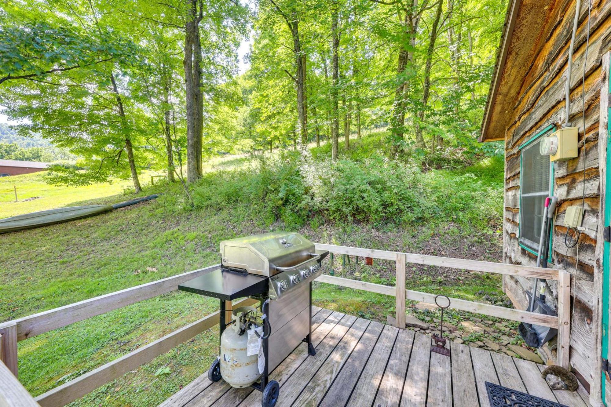 Charming Parsons Cabin With Grill On The Cheat River Bagian luar foto