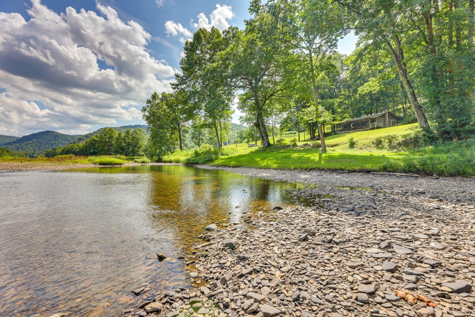 Charming Parsons Cabin With Grill On The Cheat River Bagian luar foto