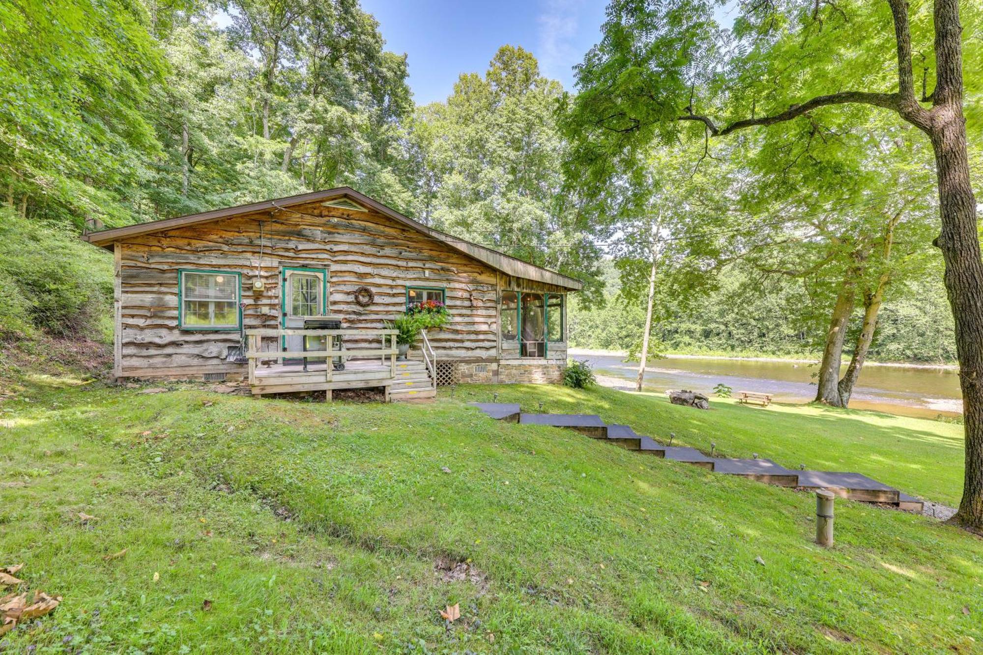 Charming Parsons Cabin With Grill On The Cheat River Bagian luar foto